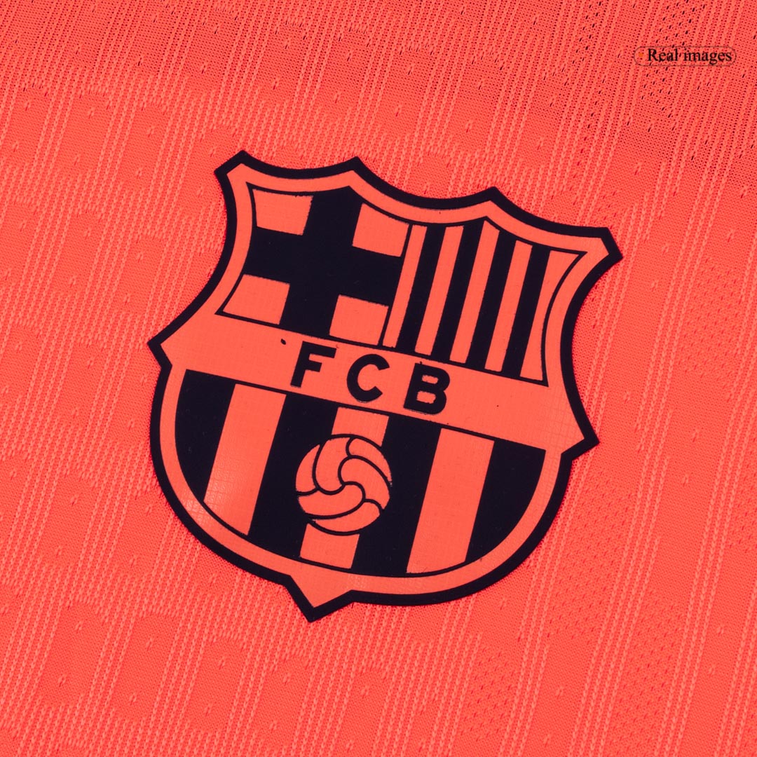 Barcelona pánsky tretí futbalový dres 2025/26 - ROONY #28 [hráčska verzia]