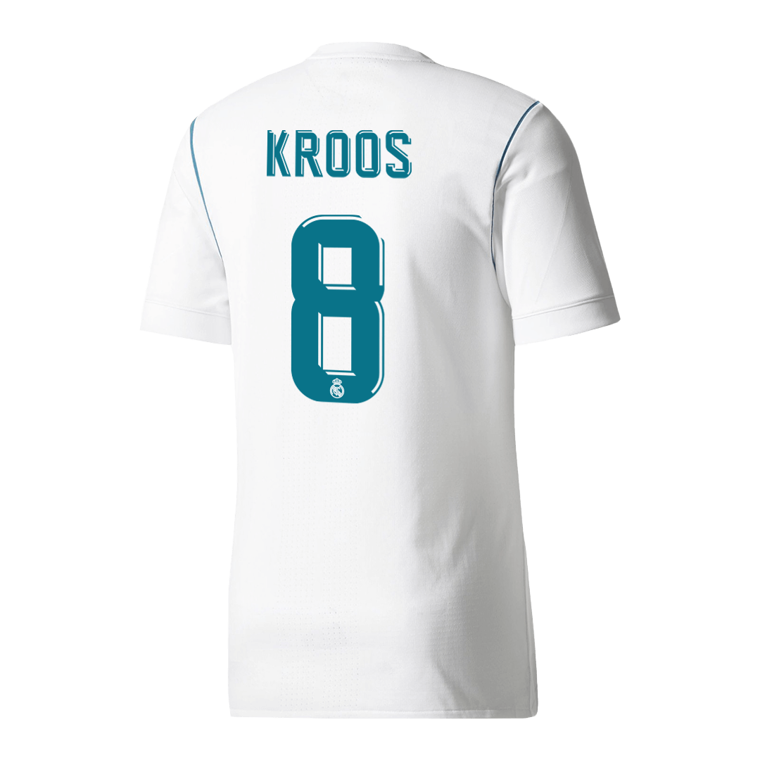 Real Madrid pánsky domáci retro futbalový dres 2017/18 - KROOS #8