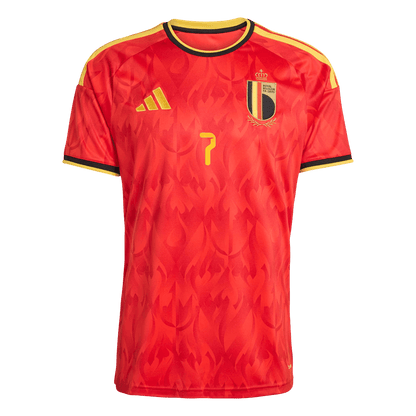 Belgicko pánsky domáci futbalový dres MS 2026 - DE BRUYNE #7