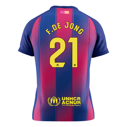 Barcelona pánsky domáci futbalový dres 2025/26 - F.DE JONG #21 (Prémiová kvalita)