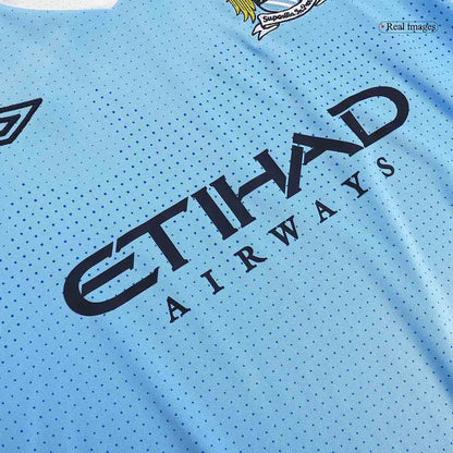 Manchester City pánsky domáci retro futbalový dres 2011/12