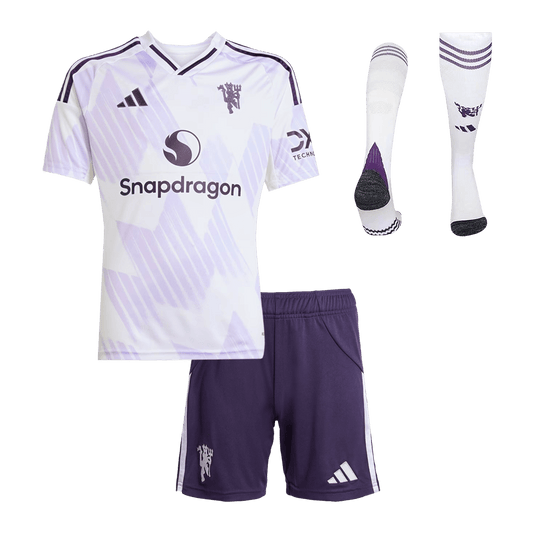 Manchester United detský vonkajší futbalový komplet 2025/26
