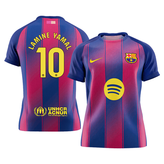 Barcelona pánsky domáci futbalový dres 2025/26 - LAMINE YAMAL #10 (Prémiová kvalita)