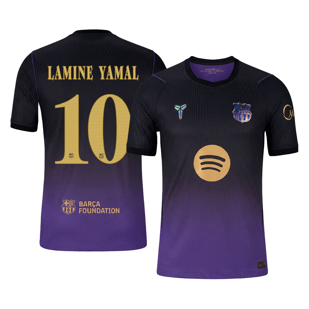 Barcelona pánsky vonkajší futbalový dres 2026/27 – LAMINE YAMAL #10 – UCL [hráčska verzia]