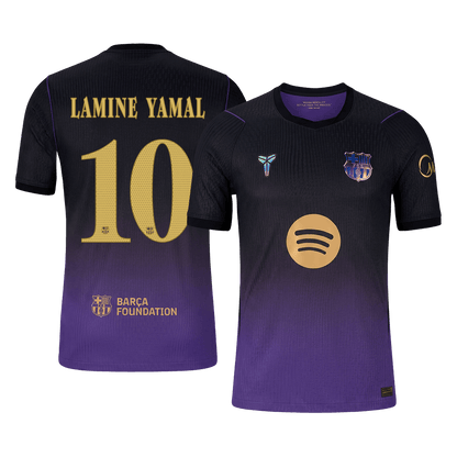 Barcelona pánsky vonkajší futbalový dres 2026/27 – LAMINE YAMAL #10 – UCL [hráčska verzia]