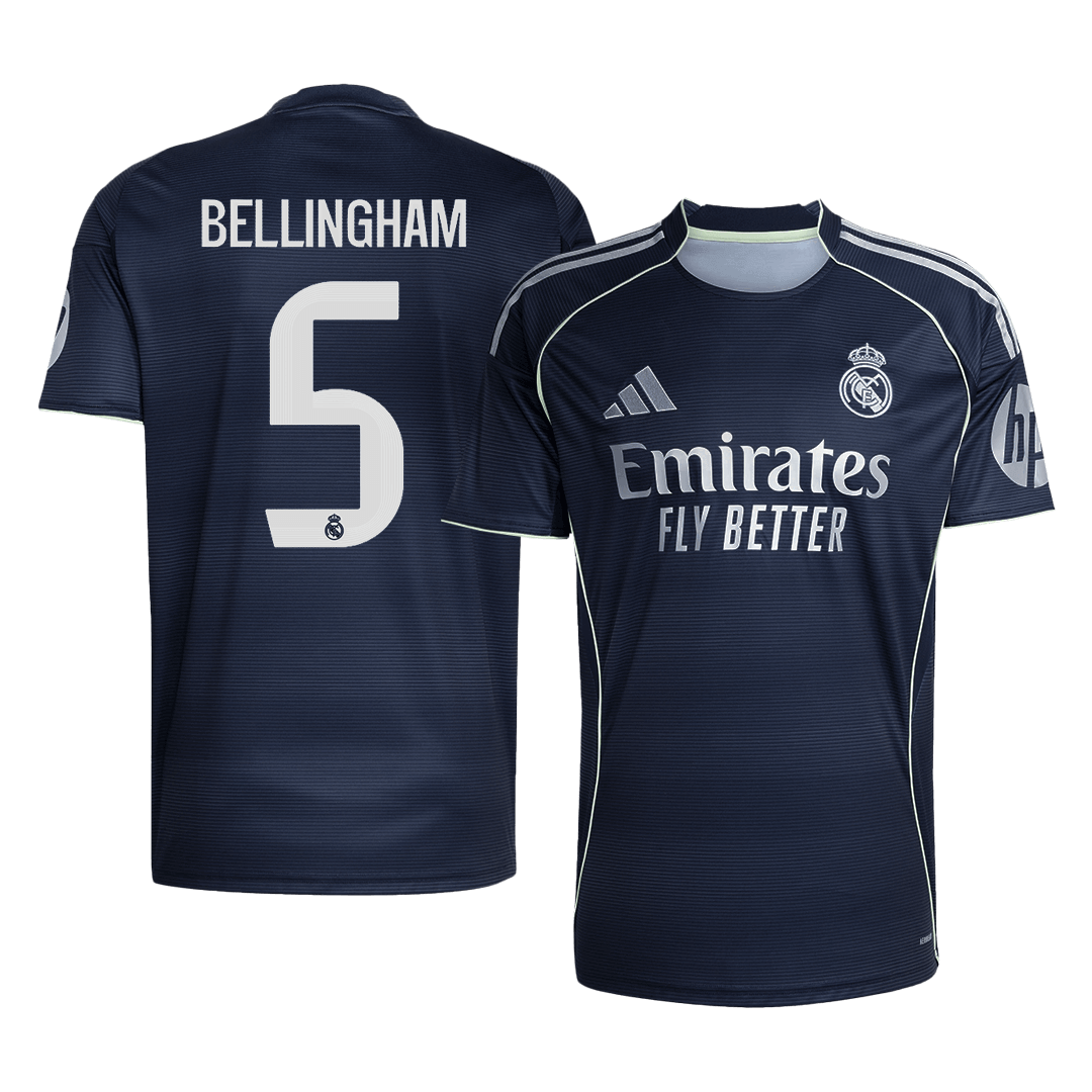 Real Madrid pánsky vonkajší futbalový dres 2025/26 - BELLINGHAM #5 (Prémiová kvalita)