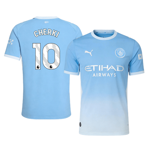 Manchester City pánsky Domáci futbalový dres 2026/27 – CHERKI #10 [hráčska verzia]