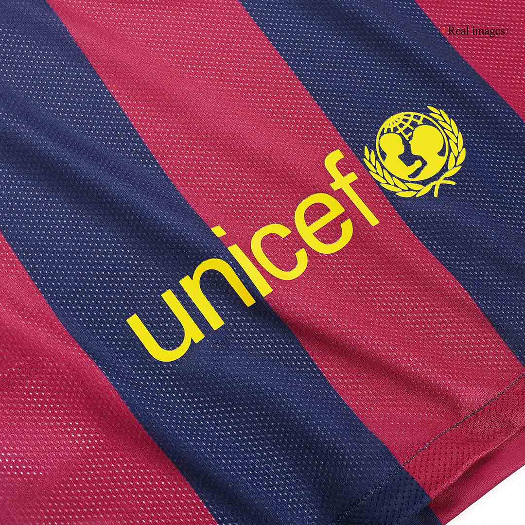 Barcelona pánsky domáci retro futbalový dres 2014/15 - SUÁREZ #9