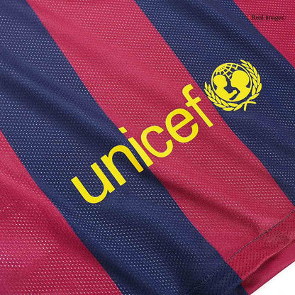 Barcelona pánsky domáci retro futbalový dres 2014/15 - SUÁREZ #9