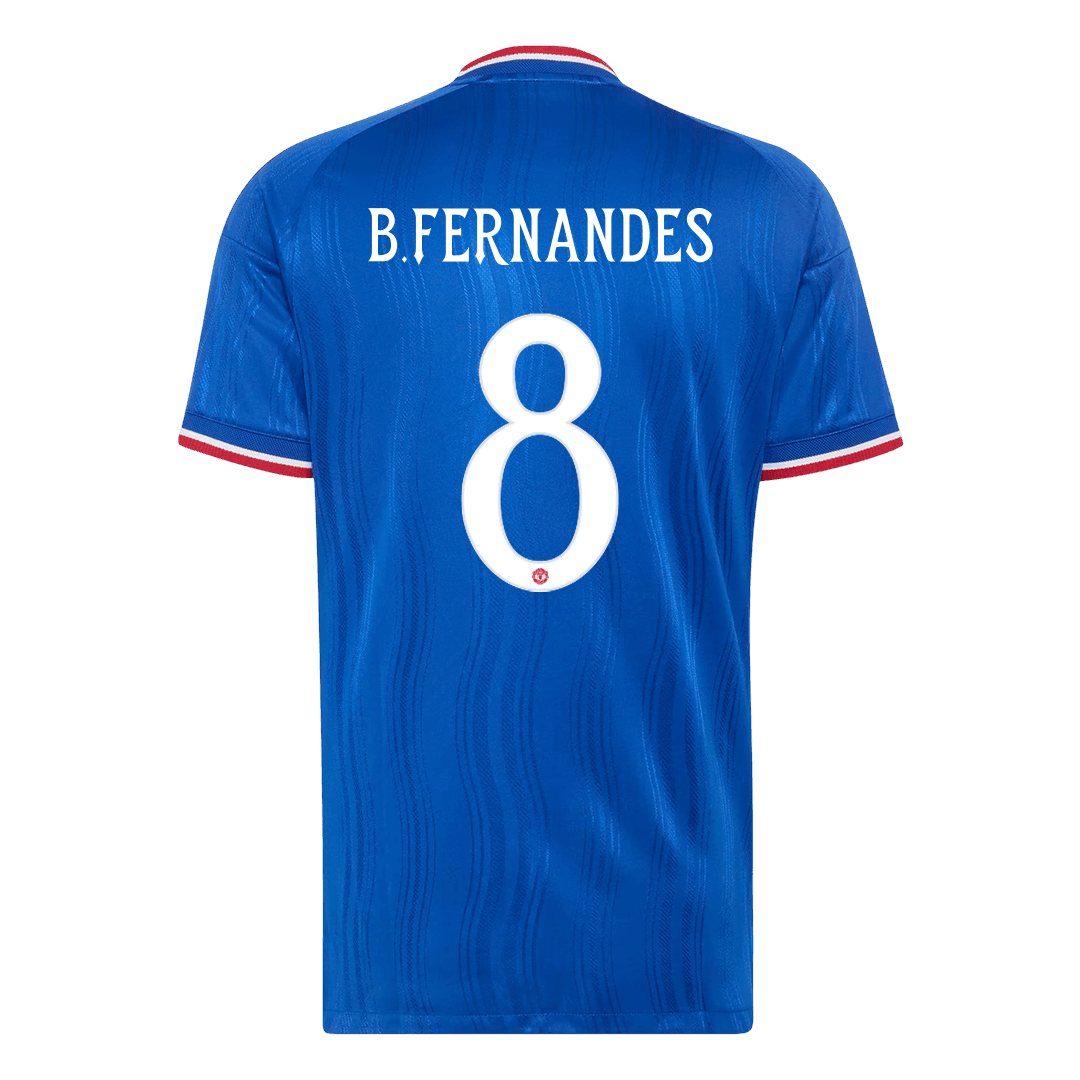 Manchester United pánsky Vonkajší futbalový dres 2026/27 – B. FERNANDES #8 – UCL [hráčska verzia]