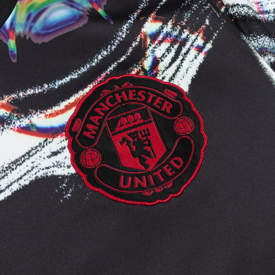 Manchester United pánsky tréningový futbalový dres s dlhými rukávmi 2025/26