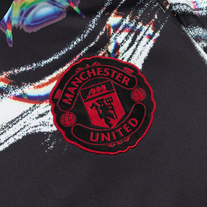 Manchester United pánsky tréningový futbalový dres s dlhými rukávmi 2025/26