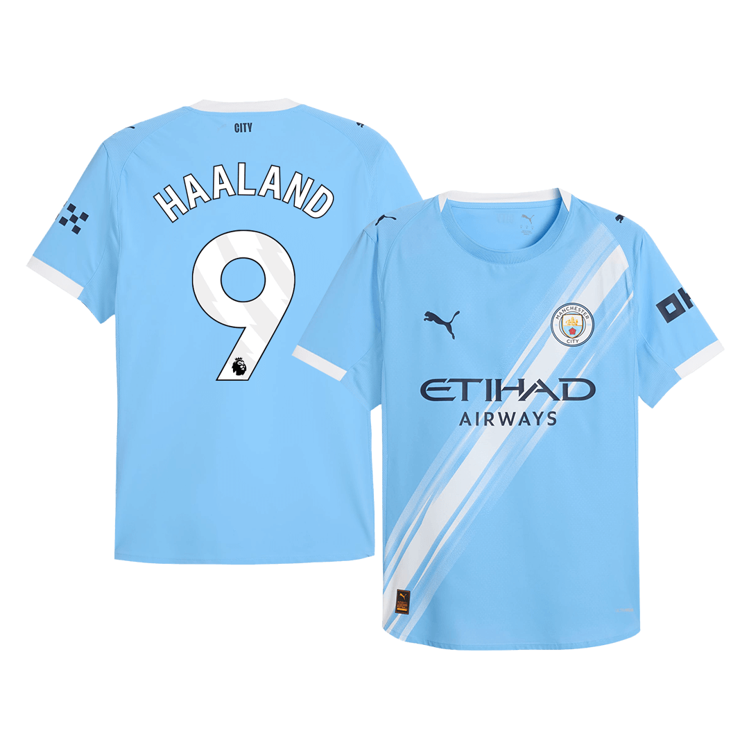Manchester City pánsky domáci futbalový dres 2025/26 - HAALAND #9 [hráčska verzia]