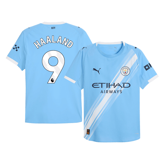 Manchester City pánsky domáci futbalový dres 2025/26 - HAALAND #9 [hráčska verzia]