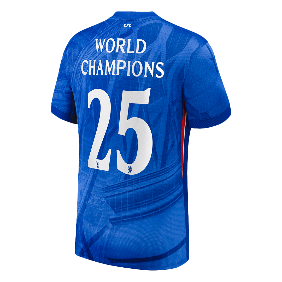 Chelsea pánsky domáci futbalový dres 2025/26 - WORLD CHAMPIONS #25 (Prémiová kvalita)