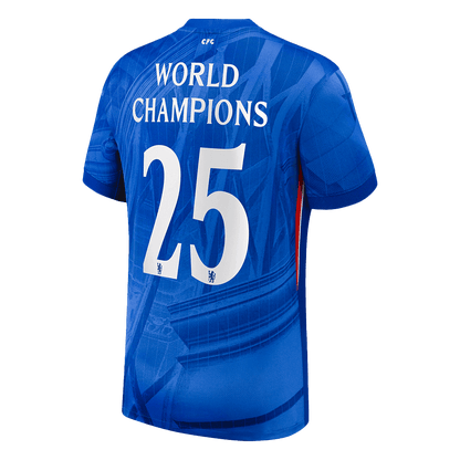 Chelsea pánsky domáci futbalový dres 2025/26 - WORLD CHAMPIONS #25 (Prémiová kvalita)