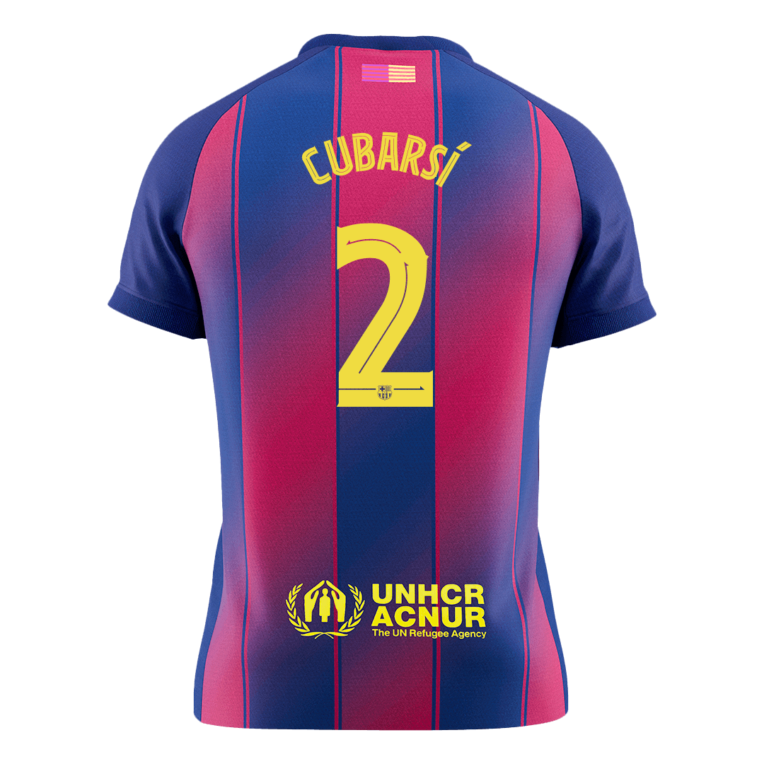 Barcelona pánsky domáci futbalový dres 2025/26 UCL - CUBARSÍ #2 (Prémiová kvalita)