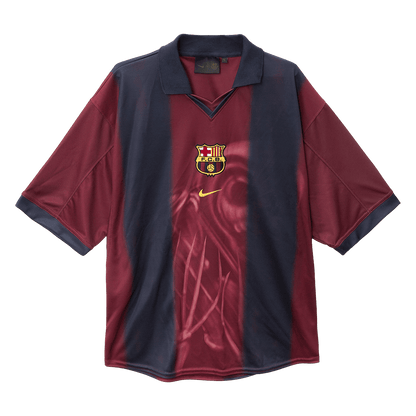 Barcelona pánsky domáci retro futbalový dres 2000/01
