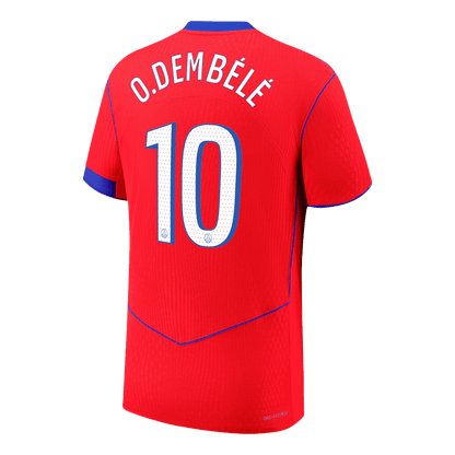 PSG pánsky tretí futbalový dres 2025/26 - O.DEMBÉLÉ #10 [hráčska verzia]