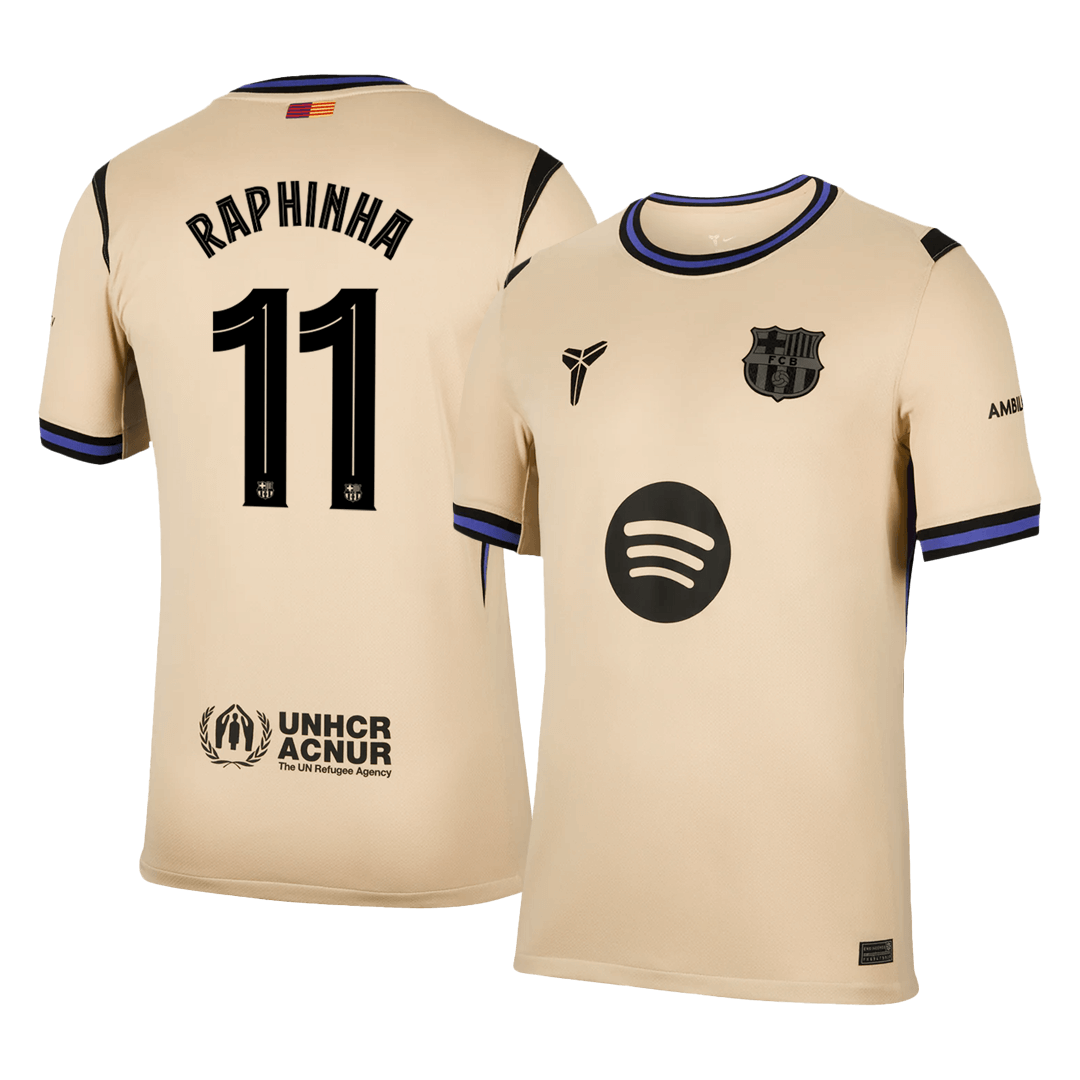 Barcelona pánsky vonkajší futbalový dres 2025/26 UCL - RAPHINHA #11