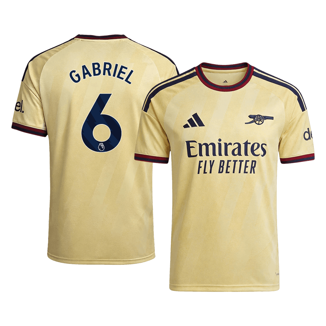 Pánske Futbalový Dres Arsenal Tretí 2026/27 Hráčska Verzia - GABRIEL #6
