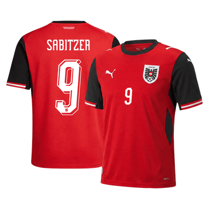 Rakúsko pánsky domáci futbalový dres MS 2026 - SABITZER #9