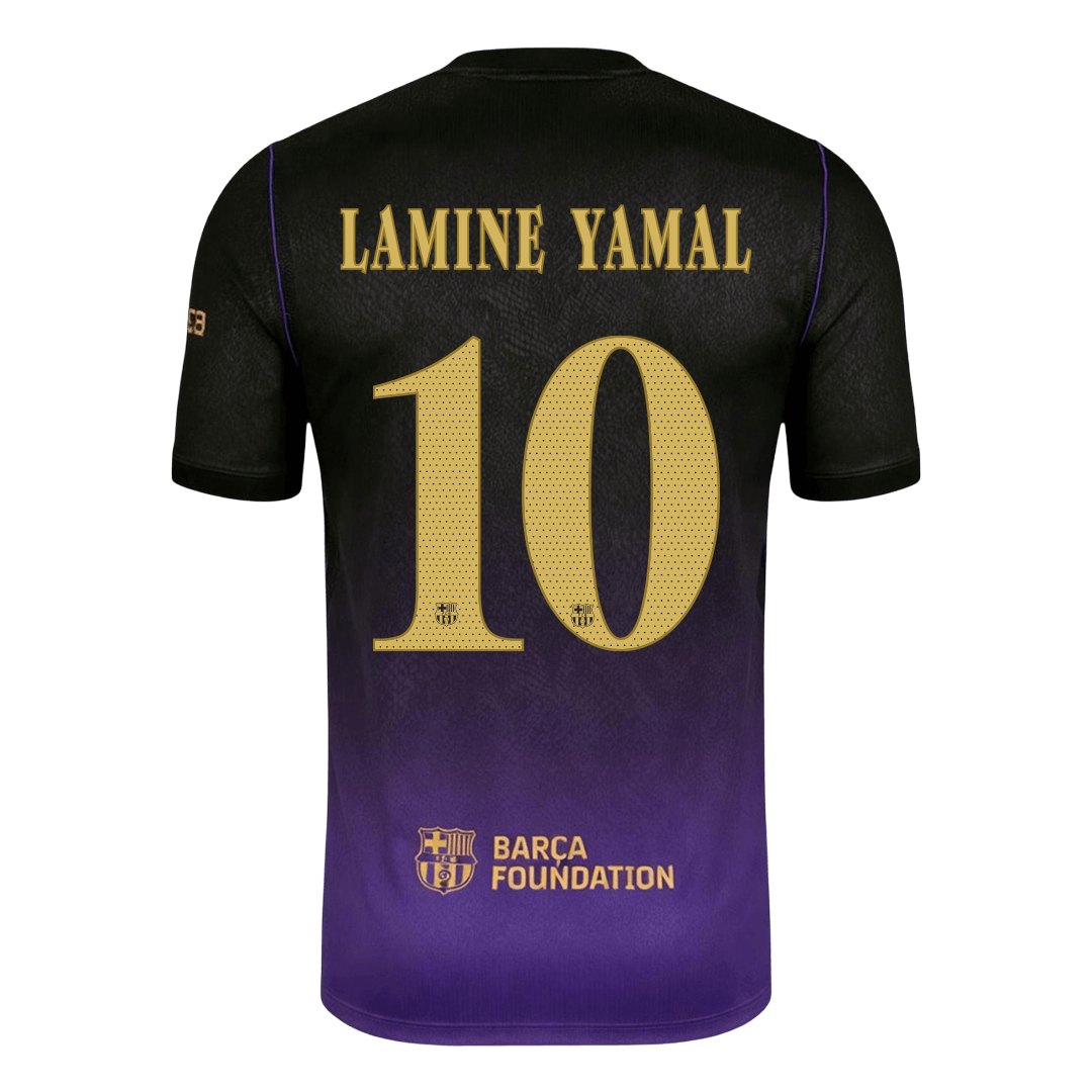 Barcelona pánsky vonkajší futbalový dres 2026/27 – LAMINE YAMAL #10 – UCL