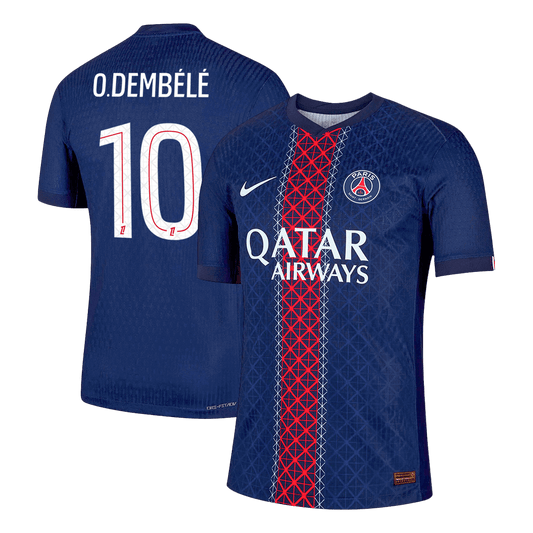 PSG pánsky domáci futbalový dres 2025/26 - O.DEMBÉLÉ #10 [hráčska verzia]