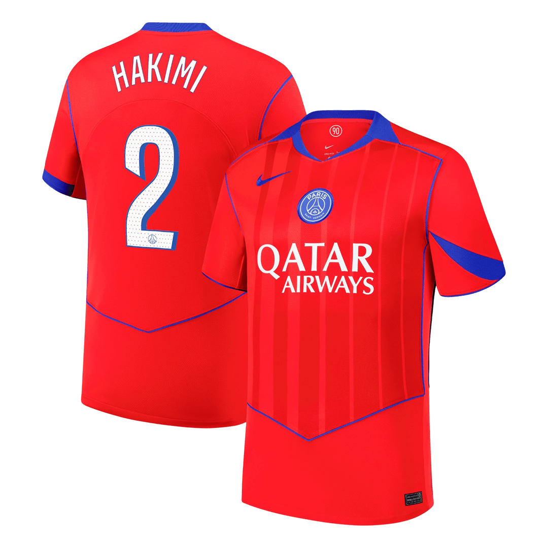 PSG pánsky tretí futbalový dres 2025/26 - HAKIMI #2