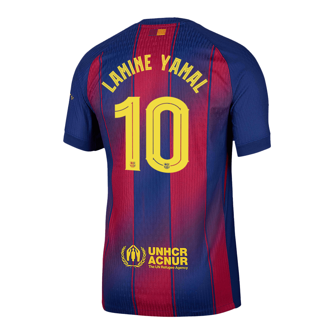 Barcelona pánsky domáci futbalový dres 2025/26 UCL - LAMINE YAMAL #10 [hráčska verzia]