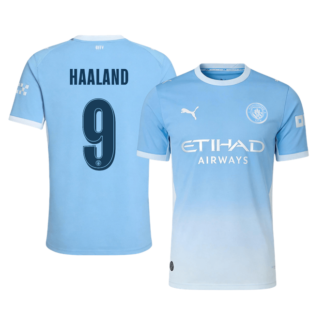 Manchester City pánsky Domáci futbalový dres 2026/27 – HAALAND #9 – UCL [hráčska verzia]