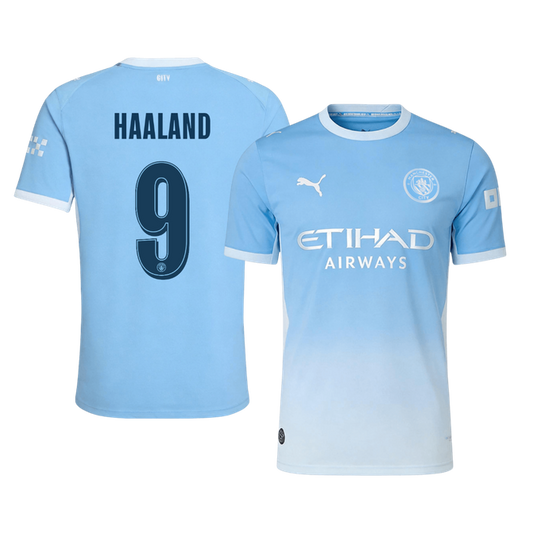Manchester City pánsky Domáci futbalový dres 2026/27 – HAALAND #9 – UCL [hráčska verzia]