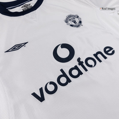 Manchester United pánsky vonkajší retro futbalový dres 2000/01