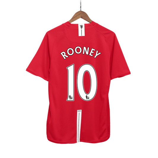 Manchester United pánsky domáci retro futbalový dres 2007/08 - ROONEY #10