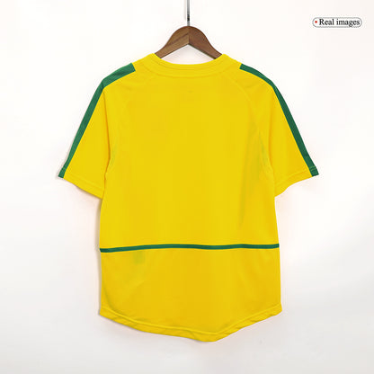 Brazília pánsky domáci retro futbalový dres 2002/03
