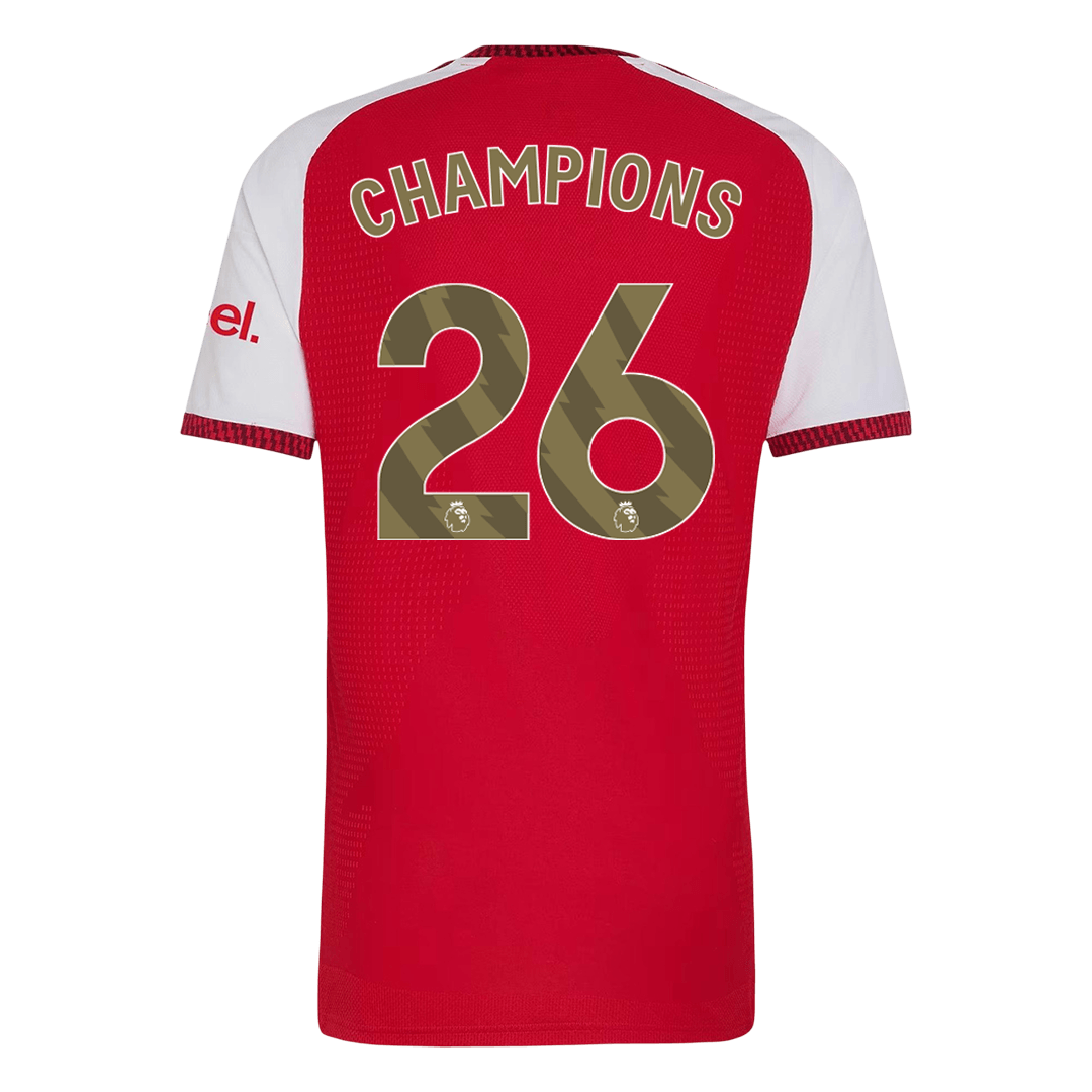 Arsenal pánsky domáci futbalový dres 2026/27 - CHAMPIONS #26 [hráčska verzia]