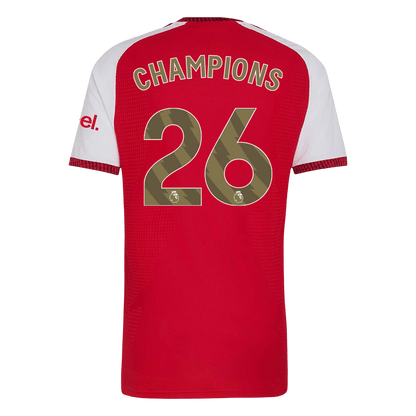 Arsenal pánsky domáci futbalový dres 2026/27 - CHAMPIONS #26 [hráčska verzia]