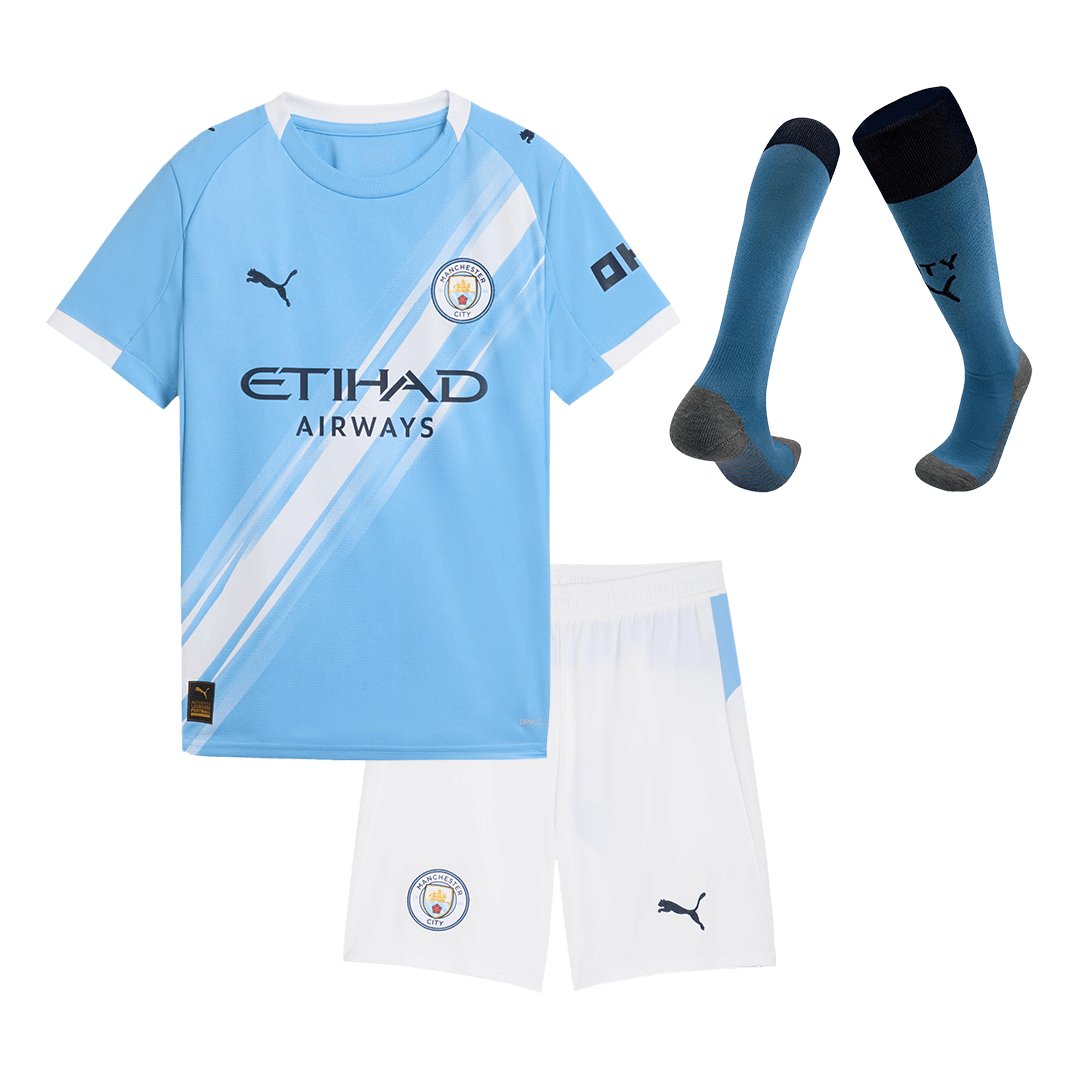 Manchester City detský domáci futbalový komplet 2025/26