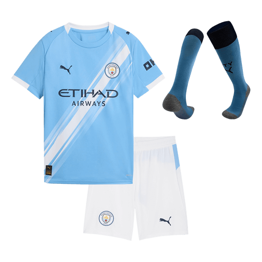 Manchester City detský domáci futbalový komplet 2025/26