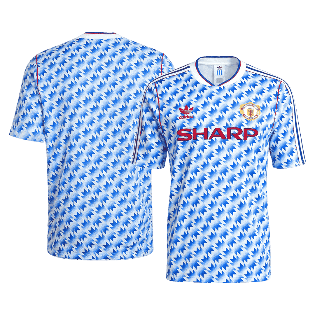 Manchester United pánsky vonkajší retro futbalový dres 1990/92