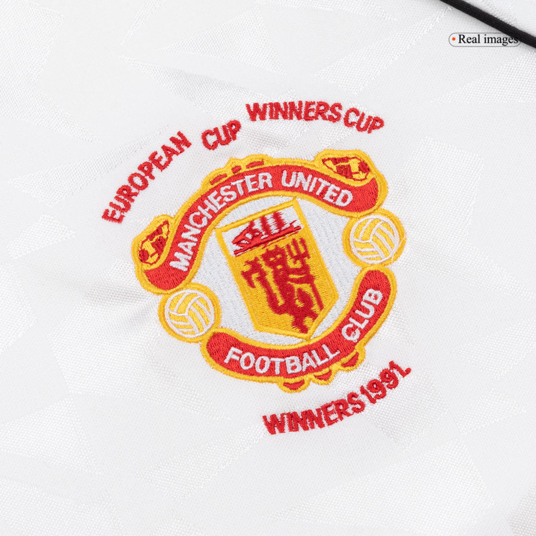 Manchester United pánsky vonkajší retro futbalový dres 1991