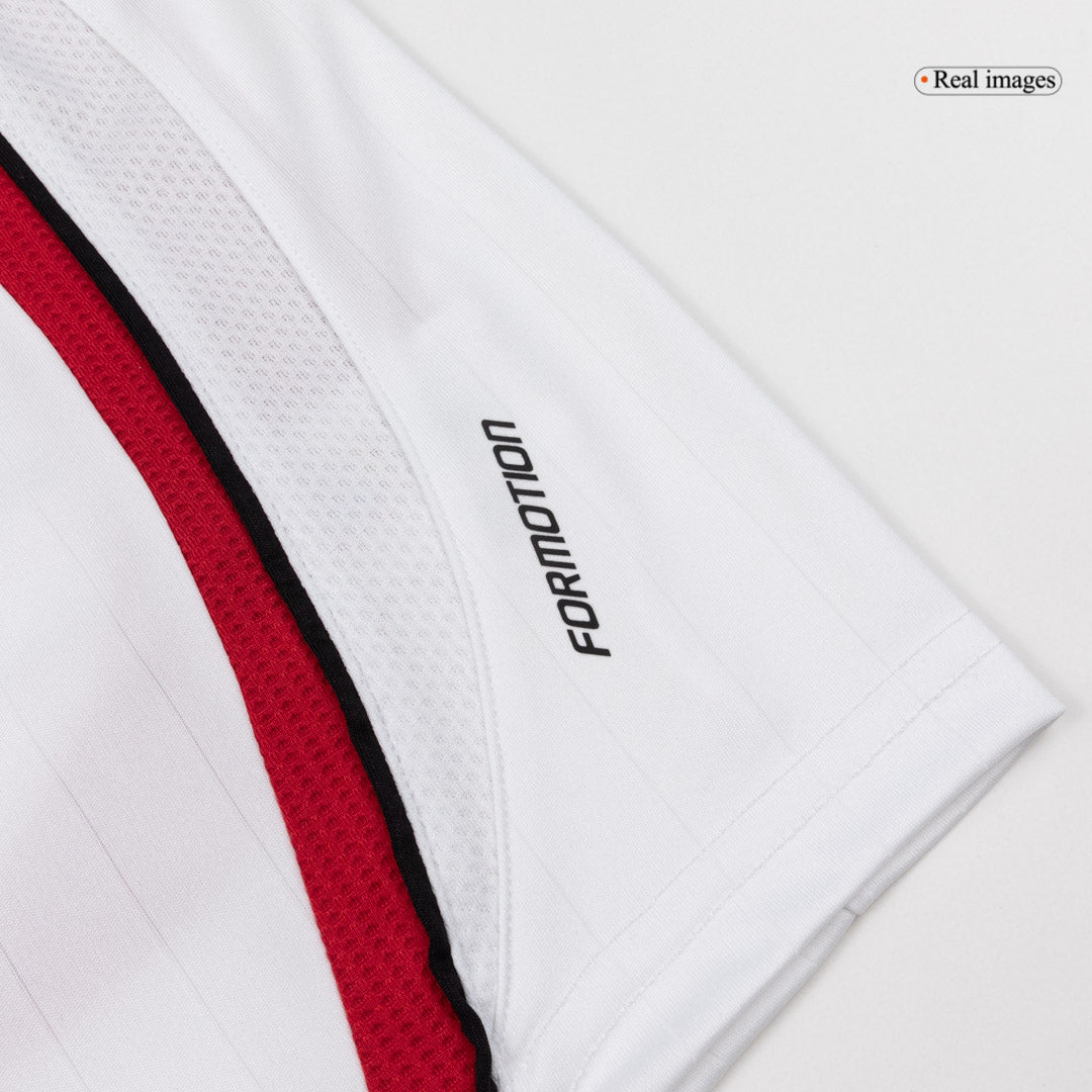 Pánske Retro Futbalový Dres AC Miláno Vonkajší 2006/07 Dlhý Rukáv