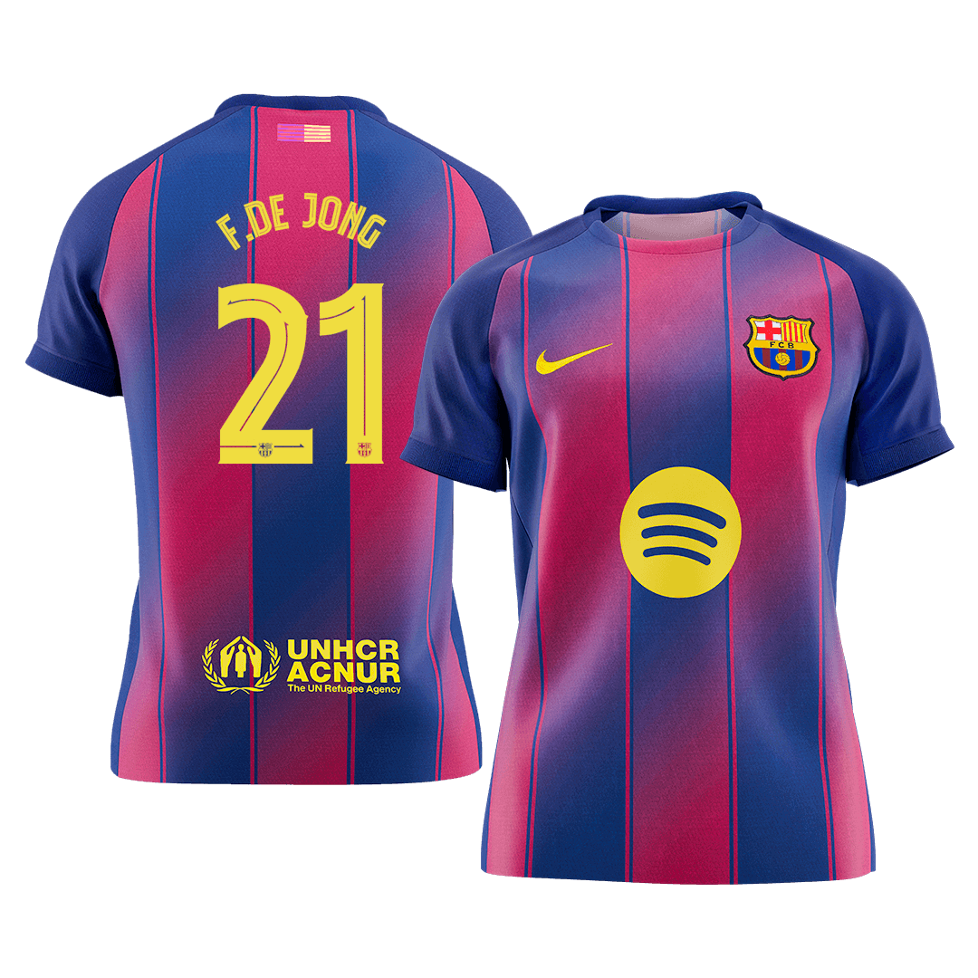 Barcelona pánsky domáci futbalový dres 2025/26 UCL - F.DE JONG #21 (Prémiová kvalita)
