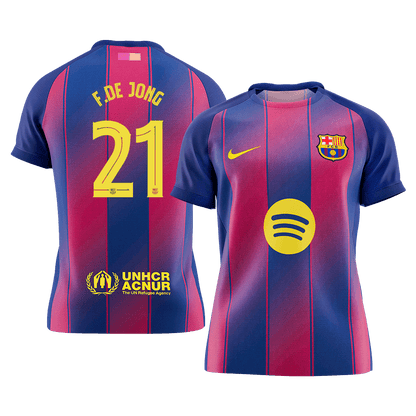 Barcelona pánsky domáci futbalový dres 2025/26 UCL - F.DE JONG #21 (Prémiová kvalita)