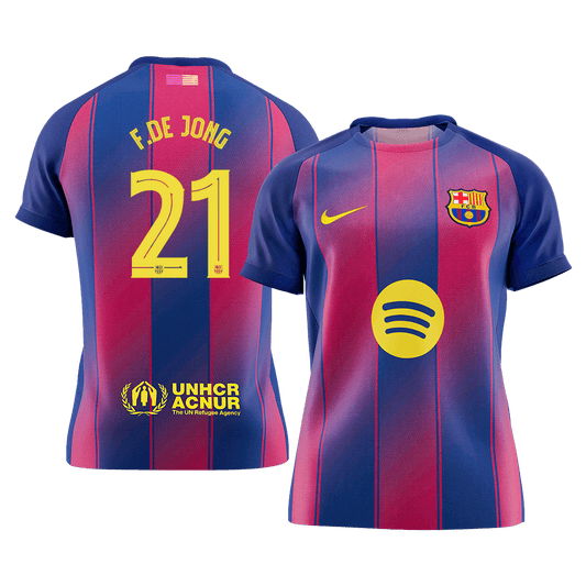 Barcelona pánsky domáci futbalový dres 2025/26 UCL - F.DE JONG #21 (Prémiová kvalita)