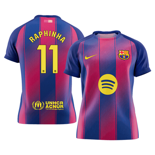 Barcelona pánsky domáci futbalový dres 2025/26 - RAPHINHA #11 (Prémiová kvalita)