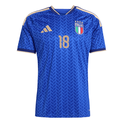 Taliansko pánsky domáci futbalový dres MS 2026 - BARELLA #18 (Prémiová kvalita)