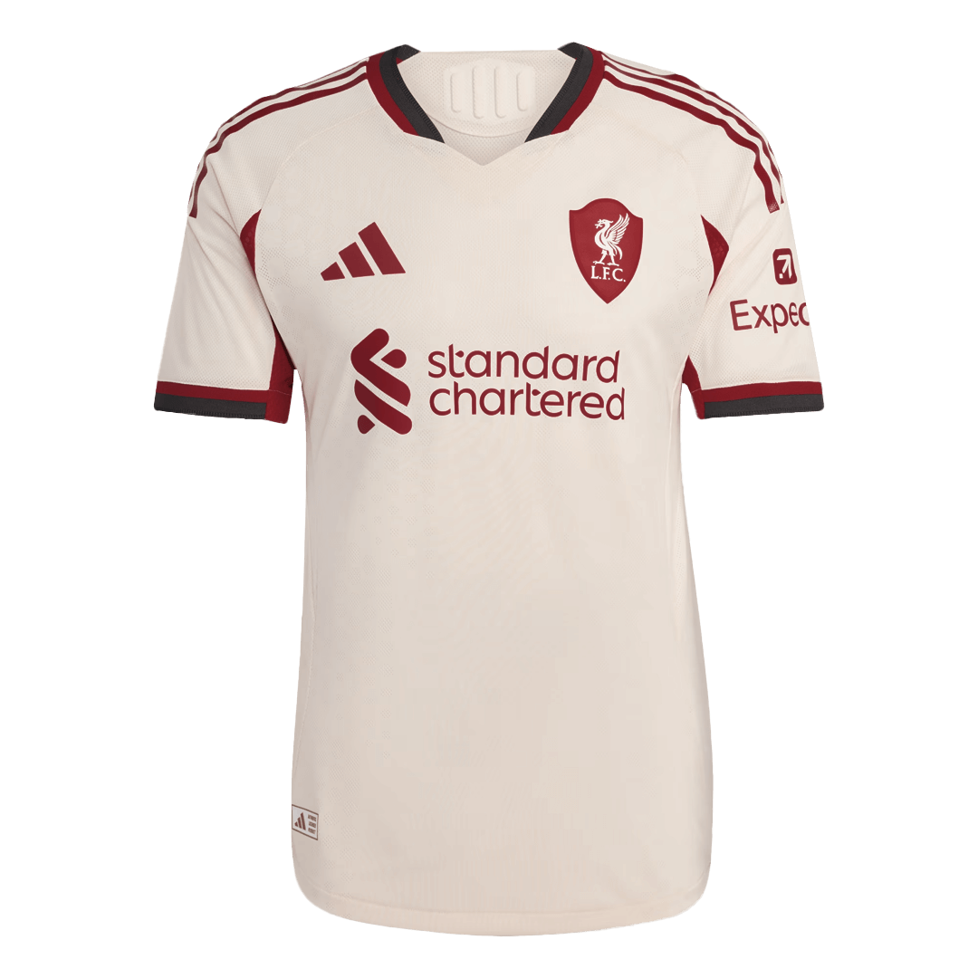 Liverpool pánsky vonkajší futbalový dres 2025/26 - ISAK ##9 [hráčska verzia]