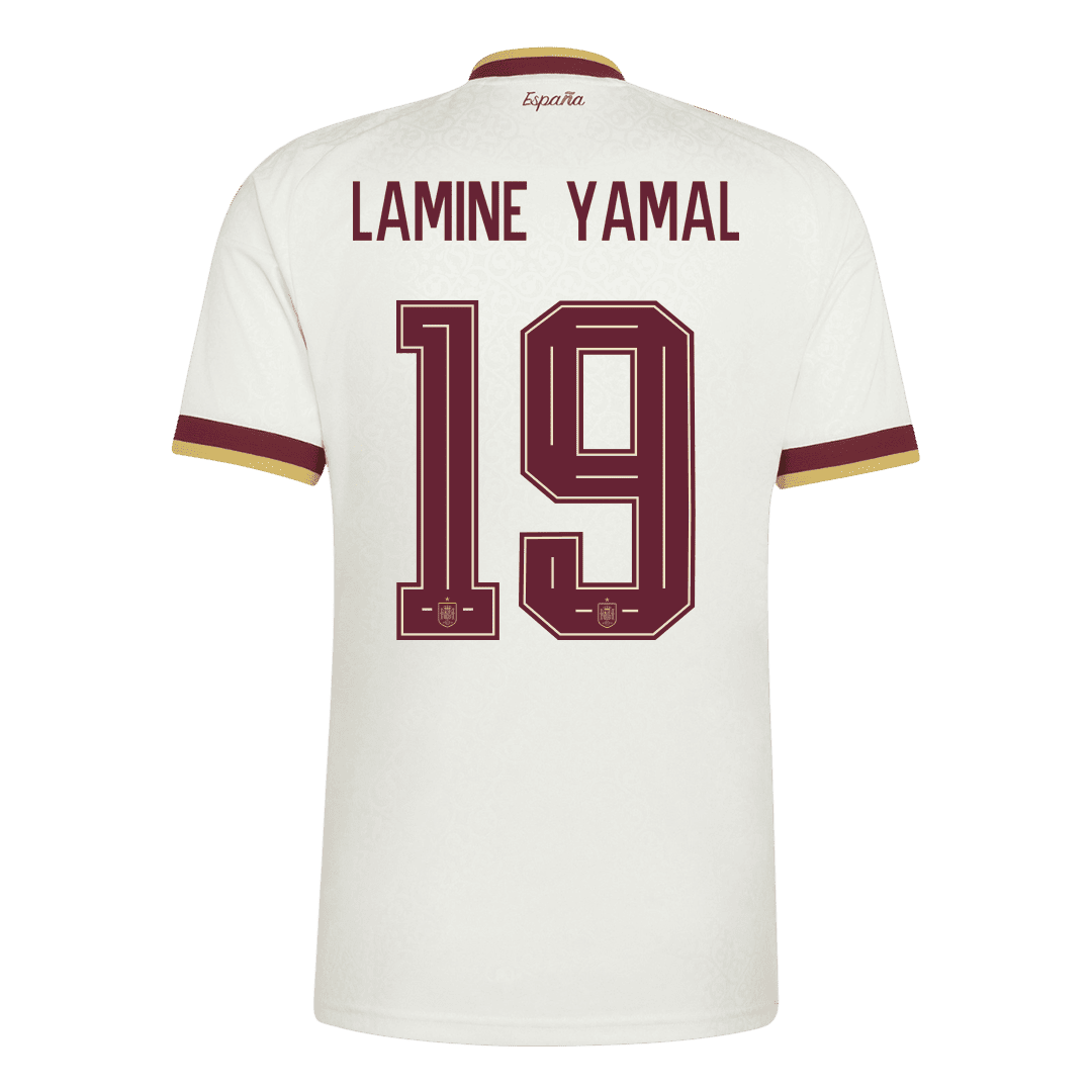Pánske Futbalový Dres Španielsko Vonkajší MS 2026 - LAMINE YAMAL #19