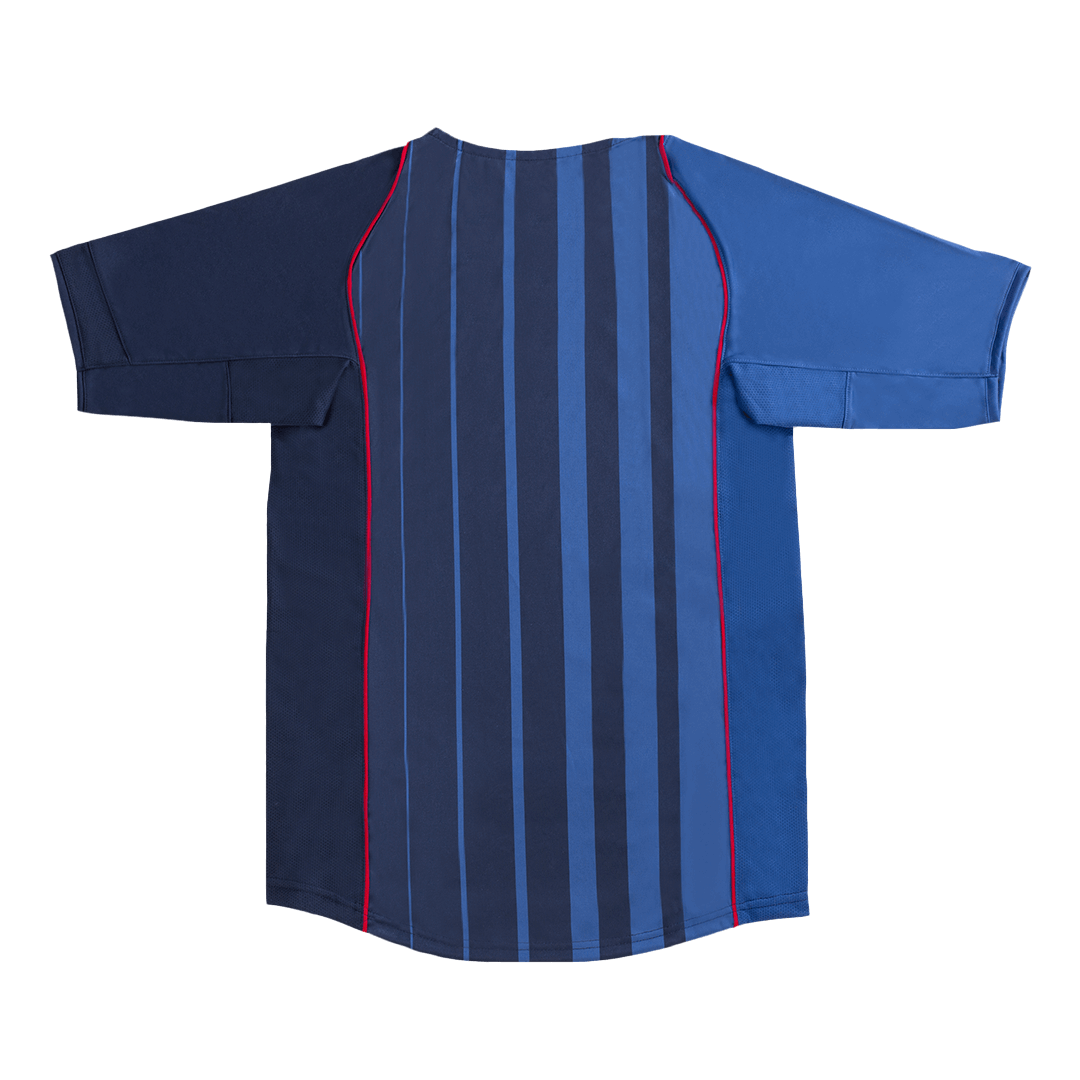 Barcelona pánsky vonkajší retro futbalový dres 2004/05